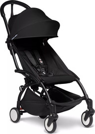 BabyZen הטיולון בעל קיפול קטן מימדים דגם Yoyo 2 צבע שלד-שחור-ריפוד-שחור