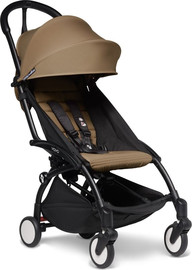 BabyZen הטיולון בעל קיפול קטן מימדים דגם Yoyo 2 צבע שלד-שחור-ריפוד-טופי