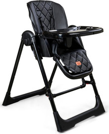 bebe כסא אוכל בשילוב נדנדה לתינוק ולילד דגם Highchair 2in1 צבע שחור