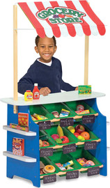 melissa and doug דוכן מכירות ירקות ולימונדה דגם Grocery Store and Lemonade Stand