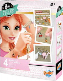 Buki France ערכת יצירה להכנת תכשיטים מתוקים דגם Kawaii Jewellery