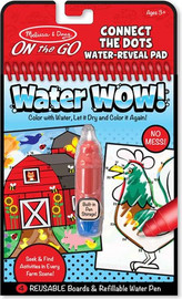 melissa and doug חוברת טוש המים דגם חבר את הנקודות Connect The Dots