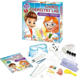 Buki France מעבדת כימיה 75 ניסויים דגם Chimie Chemistry Lab