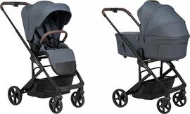 Sport Line עגלה לתינוק משולבת כולל אמבטיה וטיולון דגם Fold 2026 צבע grafit