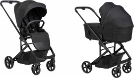 Sport Line עגלה לתינוק משולבת כולל אמבטיה וטיולון דגם Fold 2026 צבע שחור