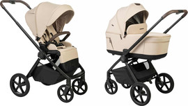 Sport Line עגלה לתינוק משולבת כולל אמבטיה וטיולון דגם Cielo XL 2026 צבע beige