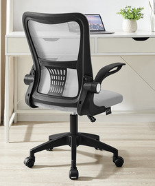 ARGOFLEX כסא מנהלים יוקרתי עם ידיות מתכווננות דגם XP-12 צבע שחור אפור