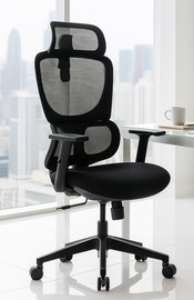 ARGOFLEX כסא מנהלים עם כרית תמיכה וידיות מתכווננות דגם XP-10