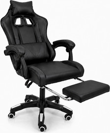 NINJA EXTREME כסא גיימרים עם הדום נשלף דגם PRO14 צבע שחור