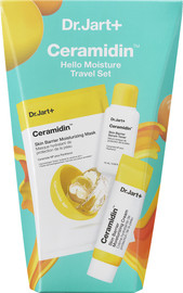 Dr.Jart ceramidin סט מסכת בד + טונר וקרם לחיזוק מחסום העור