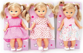 I AM Toys בובה קטנה שלי - שמלה עם נקודות