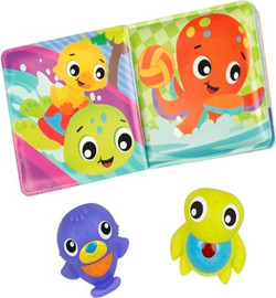 PlayGro מארז ספר אמבטיה ודמויות