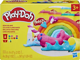 Play-Doh מארז בצקים 12 צבעים חבילת מעדנים פליידו