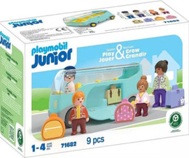 playmobil פליימוביל ג׳וניור - אוטובוס הסעות לשדה התעופה