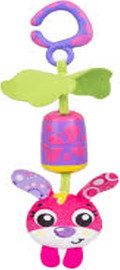 PlayGro צעצוע תלייה עם פעמון - ארנבת