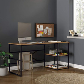 Twins design שולחן עבודה ברוחב 160 ס"מ דגם ליאל מבית Twins Design - צד ימין