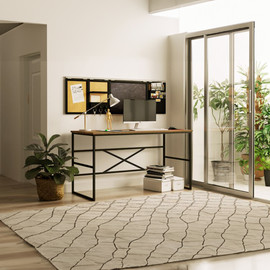 Twins design שולחן עבודה ברוחב 140 ס"מ דגם לאוניד מבית Twins Design