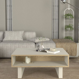 Twins design שולחן סלון דגם הלן  ברוחב 90 ס"מ מבית Twins Design