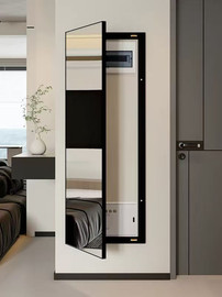 Twins design דלת מראה להסתרת ארון חשמל דגם מושי מבית Twins Design