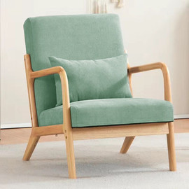 Twins design כורסה מעוצבת דגם נויה בצבע תכלת מבית Twins Design