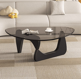 Twins design שולחן סלון מעץ בשילוב זכוכית דגם יעל מבית Twins Design