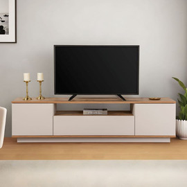 Twins design מזנון טלוויזיה דגם "קשמיר-אטלנטיק" – עיצוב מודרני וחמים מבית Twins Design