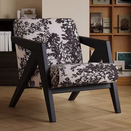 Twins design כורסה דקורטיבית דגם מודי בדוגמת טבע | מבית Twins Design