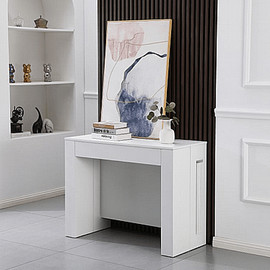 Twins design קונסולה נפתחת לפינת אוכל במגוון צבעים דגם פנדה מבית TWINS DESIGN