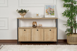 Twins design קונסולה מעוצבת במגוון צבעים לבחירה ברוחב 120 ס"מ דגם חגית מבית Twins Design
