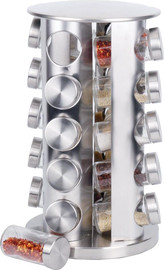 Twins design מתקן לתבלינים בצבע כסף דגם שי-אל מבית TWINS DESIGN