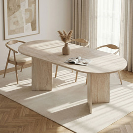 Twins design שולחן אוכל נפתח  ב 2 צבעים לבחירה דגם מילאנו מבית Twins Design