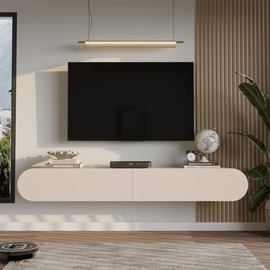 Twins design מזנון אובלי ברוחב 180 במגוון צבעים לבחירה דגם LUMI מבית Twins Design
