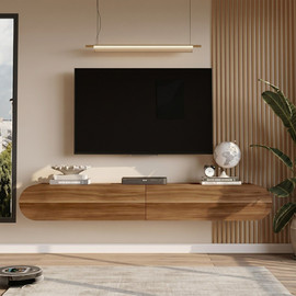 Twins design מזנון אובלי ברוחב 180 במגוון צבעים לבחירה דגם LUMI מבית Twins Design