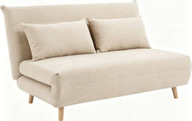 Twins design ספה נפתחת למיטה Refael בצבע בז' מבית Twins Design