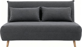 Twins design ספת אירוח נפתחת למיטה דגם Lucas צבע אפור כהה מבית Twins Design