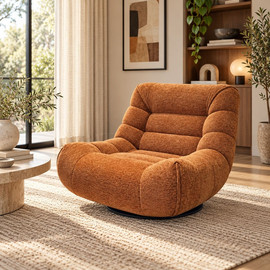 Twins design כורסא מסתובבת דגם אנדי  מבית Twins Design