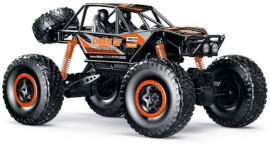 Machina רכב שטח 4X4 CLIMBING CAR PRO מטפס על סלעים עם שלט רחוק וסוללות נטענות- כתום