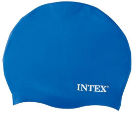 INTEX כובע ים לילדים ONE SIZE עשוי סיליקון - כחול