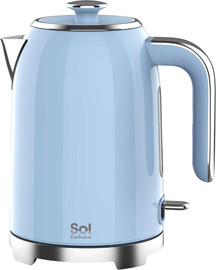 סול קומקום חשמלי מפואר 1.7 ליטר Sol SL-7005 תכלת