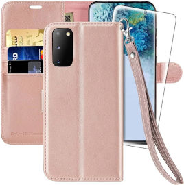 APPLE מגן מסך זכוכית מחוסמת 9 שכבות + כיסוי ספר ל אייפון 11פרו