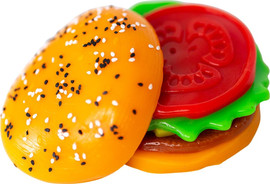 MushMeez סקווישי מוש מיז mushmeez הכי רכים, הכי כיפיים - המבורגר