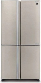 שארפ מקרר 4 דלתות 89.2 ס"מ מבית SHARP שארפ דגם SJ-9160-נירוסטה
