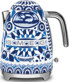 Smeg קומקום 1.7 ליטר מבית SMEG סמג דגם KLF03DGBEU סדרת דולצ`ה וגבאנה