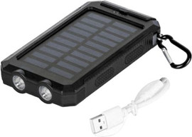 Zeero סוללת גיבוי סולארית ZEERO זירו דגם PB-10000-B