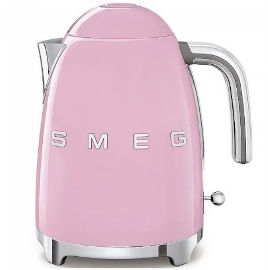 Smeg קומקום חשמלי 1.7 ליטר Smeg סמג KLF03 ורוד