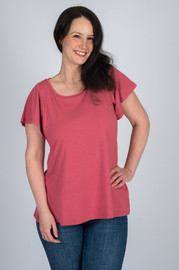 IMAHOT חולצת הריון והנקה לירי ורוד