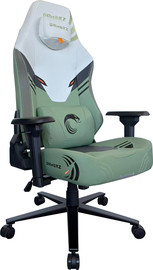 Gamerz כיסא גיימינג ארגונומי מתכוונן Cobra ירוק בעיצוב ספורטיבי ונושם, מבית Gamerz