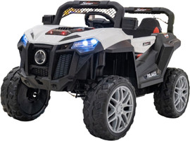 Rosso Italy גיפ טרקטורון מפואר 12v דגם RSM-1036 מפואר מבית ROSSO ITALY בצבע לבן