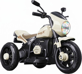 Rosso Italy אופנוע חשמלי מפואר לילדים ‏6V דגם RSM-5041 לבן