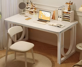 Rosso Italy שולחן מחשב יוקרתי רוחב 1.2 מטר דגם RSM-6012 לבן